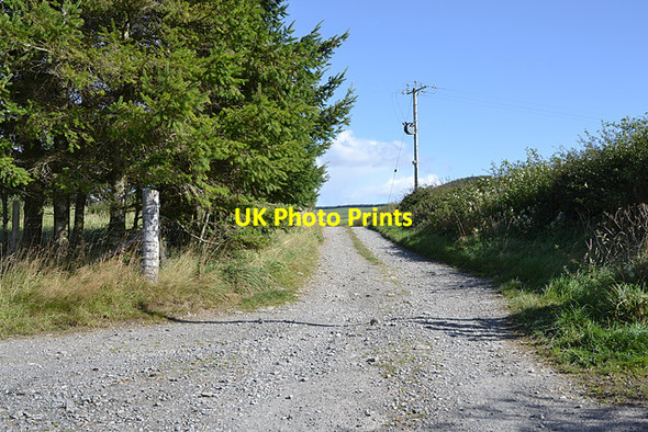 Photo 6"x4" Track up Cwm Difwg Pant-y-dwr c2012