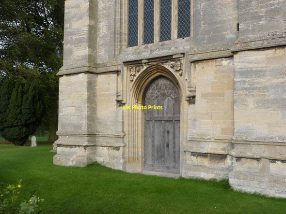 Photo 6"x4" Hawton Church, west door  Newark-on-Trent c2012