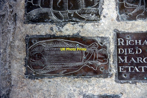 Photo 6"x4" Holy Trinity, Long Melford - Brass Long Melford c2012