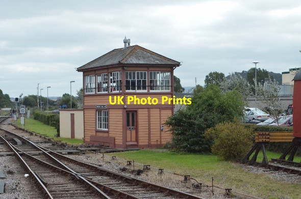 Photo 6"x4" Minehead Signal Box Minehead c2012