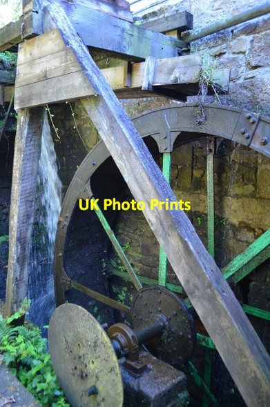 Photo 6"x4" Trenear Tin Works  - overshot wheel Trenear c2012