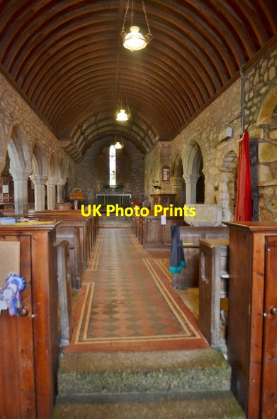 Photo 6"x4" Zennor Church Trewey c2012