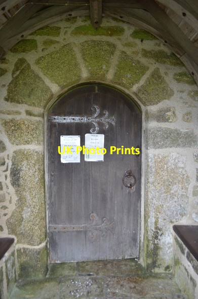 Photo 6"x4" Zennor Church Trewey c2012