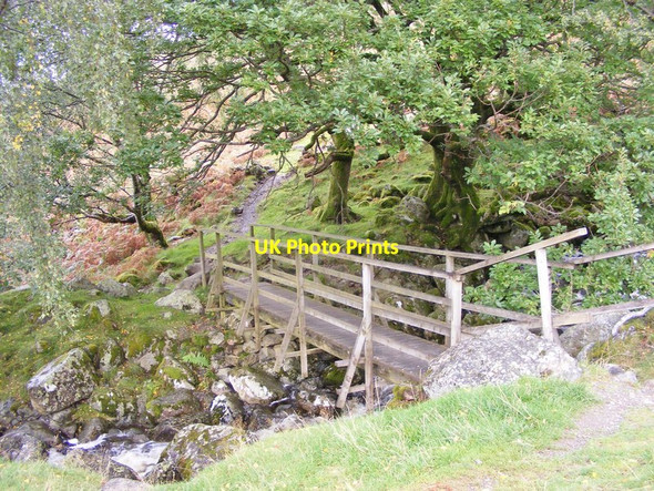 Photo 6"x4" Ashness Footbridge Dale Bottom\/NY2921 c2012