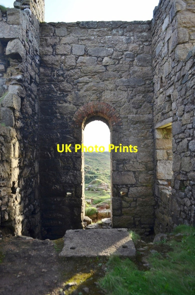 Photo 6"x4" Wheal Edward Engine House Boscean c2012