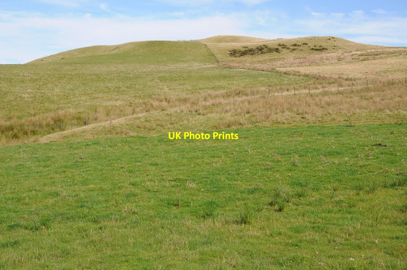 Photo 6"x4" Upland grazing, Gilwern Hill Camnant\/SO0956 c2012