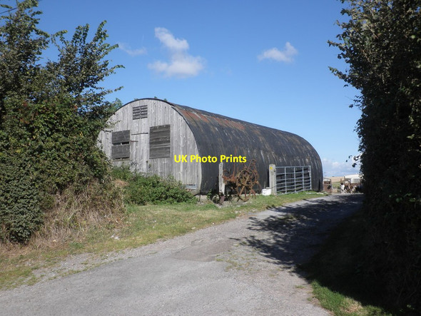 Photo 6"x4" Corrugated iron barn on Shurton Road, Stogursey Shurton c2012