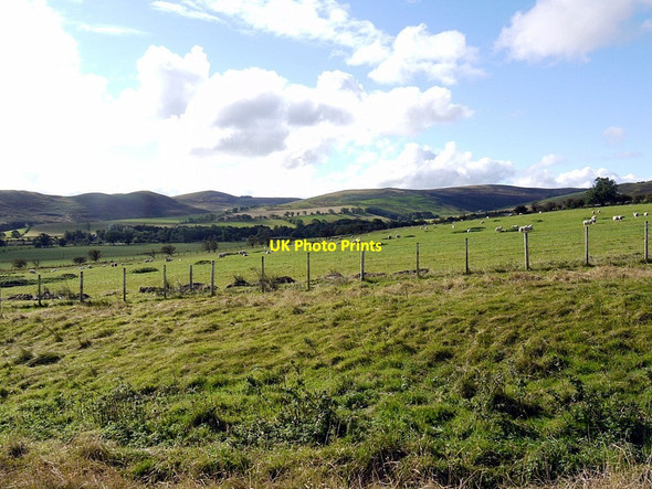 Photo 6"x4" View of Breamish Valley from Reaveley Hill footpath Ingram c2012
