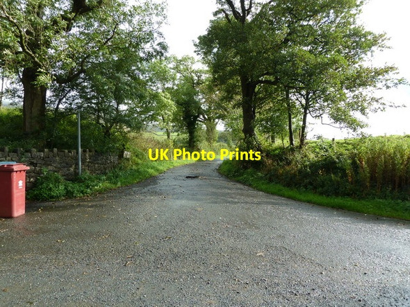 Photo 6"x4" Road to Little Mearley Hall Farm Worston\/SD7642 c2012