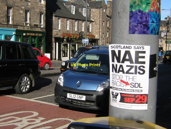 Photo 6"x4" Scotland says Nae Nazis: Edinburgh, Greyfriars Edinburgh c2012