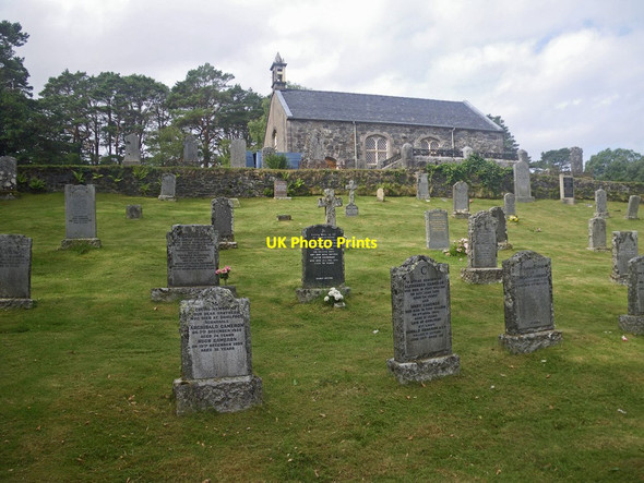 Photo 6"x4" Graveyard at Acharacle Acharacle\/Ath-Tharracail c2012