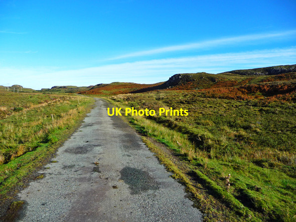 Photo 6"x4" The former A856 Romesdal c2012