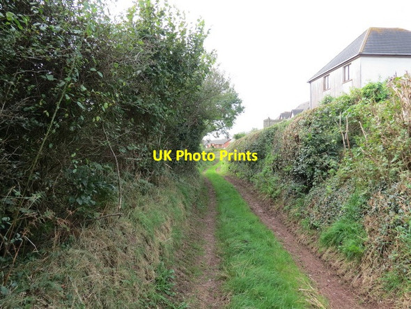 Photo 6"x4" Hen Heol Llanybri Old Road Llanybri c2012