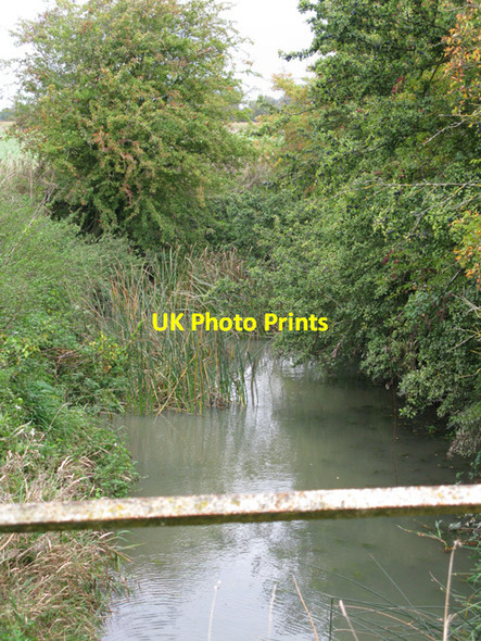 Photo 6"x4" The River Cole at Lynt Bridge Lechlade on Thames c2011 P1