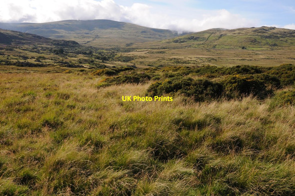 Photo 6"x4" Upland to the east of Carneddau Llanbedr-y-cennin c2012