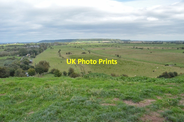 Photo 6"x4" View from Burrow Mump Burrowbridge\/ST3530 c2012