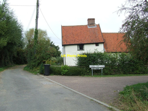 Photo 6"x4" Church Farm Close Denham Corner c2012