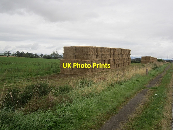 Photo 6"x4" Stack, Mains of Keithick Coupar Angus c2012