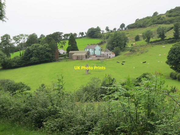 Photo 6"x4" Farmhouse on the Holywell Road Blacklion c2012