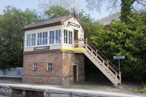 Photo 6"x4" Llandrindod Wells Signal Box Llandrindod Wells\/Llandrindod c2012