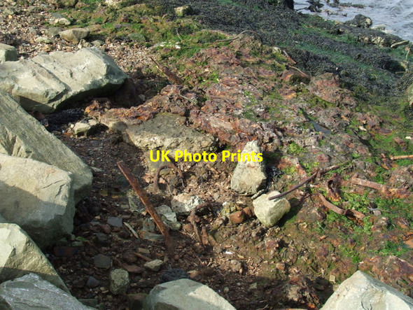 Photo 6"x4" Old metal by the Clyde Port Glasgow c2012