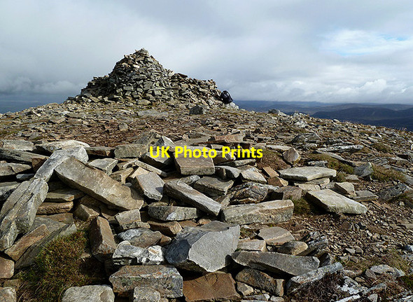 Photo 6"x4" The summit of Meall a\u00e2\u0080\u0099 Bhuachaille Meall a' Bhuachaille c2012