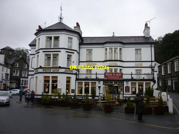 Photo 6"x4" The White Lion Hotel, Ambleside Ambleside c2012