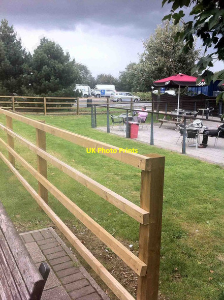 Photo 6"x4" Strensham southbound motorway services Upper Strensham c2012