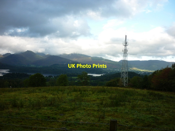 Photo 6"x4" The communications mast near The Great Wood Keswick\/NY2623 c2012