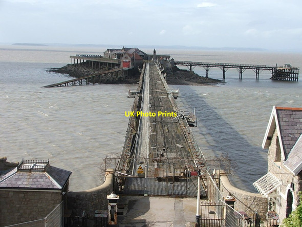 Photo 6"x4" Birnbeck Pier, Weston-super-Mare, North Somerset Weston-super-Mare c2006