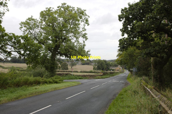Photo 6"x4" B6161 approaching Beckwithshaw Beckwithshaw c2012