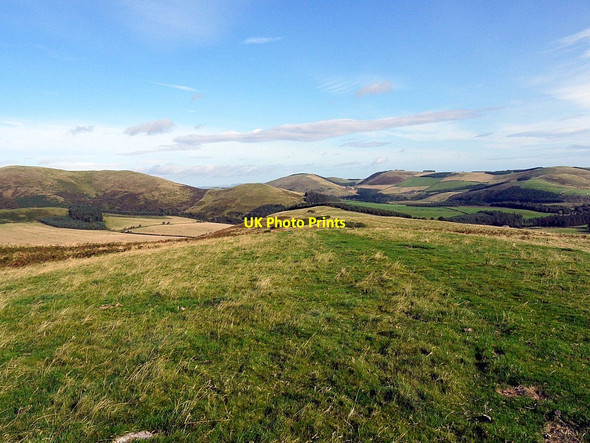 Photo 6"x4" North ridge of White Hill Westnewton\/NT9030 c2012