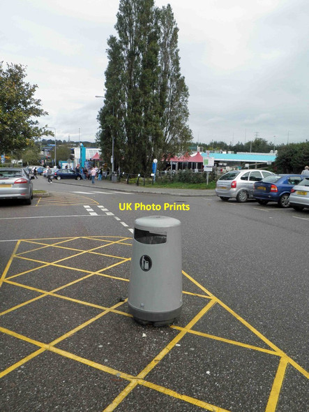 Photo 6"x4" Exeter motorway services (MOTO) Sandy Gate\/SX9691 c2012