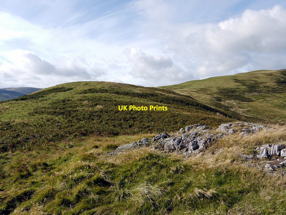 Photo 6"x4" Ridge east of Laddies Knowe Westnewton\/NT9030 c2012