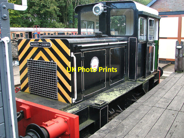 Photo 6"x4" Baguley-Drewry shunter at Whitwell & Reepham railway Blackwater\/TG0920 c2012