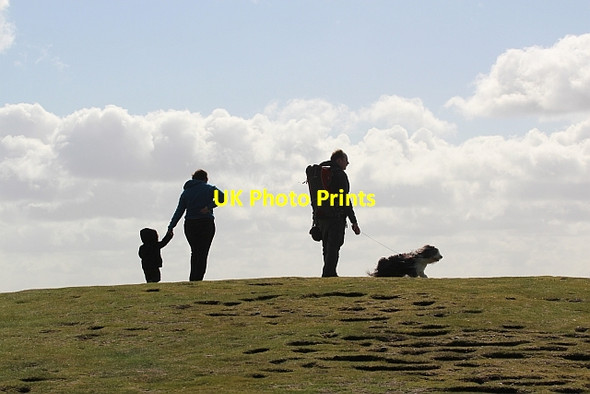 Photo 6"x4" The top of Millennium Hill Barton Court\/SO7440 c2012