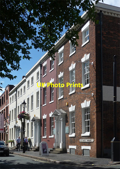 Photo 6"x4" 35-38 St Paul's Square, Birmingham Lee Bank c2011