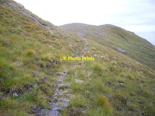 Photo 6"x4" Footpath above the River Loyne Allt Coire nan Leac c2012