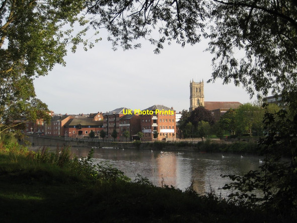 Photo 6"x4" The River Severn at Worcester Worcester c2012