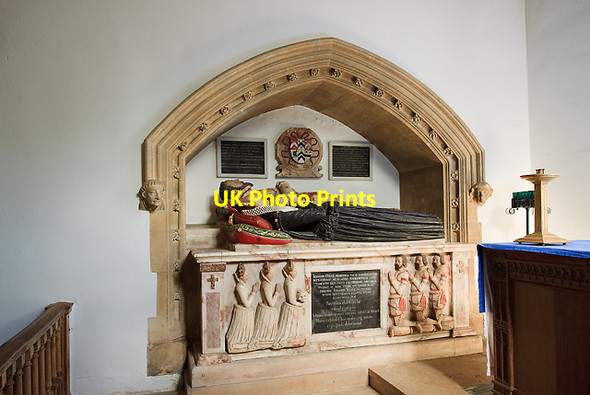 Photo 6"x4" Church of St Andrew & St Mary, Pitminster - monument to John Coles Pitminster c2012