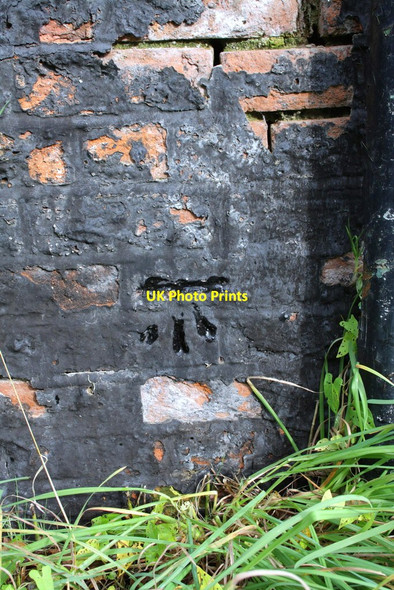 Photo 6"x4" Benchmark on #12 Tollgate Road Abingdon c2012