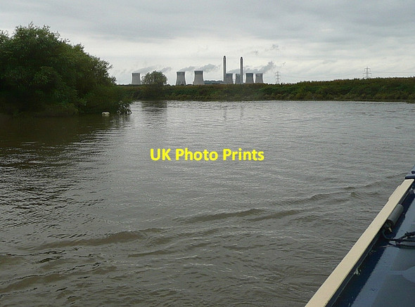 Photo 6"x4" Rounding Saundby bend Gainsborough\/SK8189 c2012