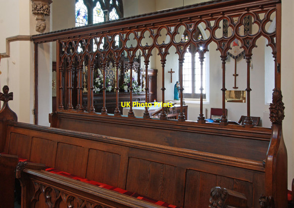 Photo 6"x4" St Edward the Confessor, Market Place, Romford - Interior Romford\/TQ5289 c2012