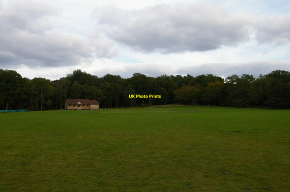 Photo 6"x4" Sheffield Park: the cricket pitch Fletching c2012