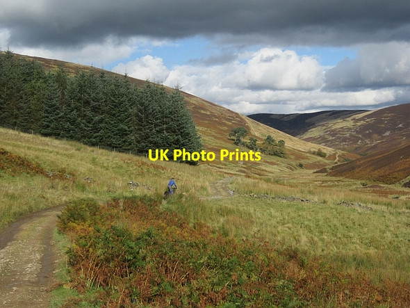 Photo 6"x4" Road, Glen Sax Hundleshope c2012