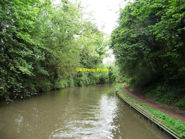 Photo 6"x4" Bend on the Worcester and Birmingham Canal Hopwood\/SP0274 c2012