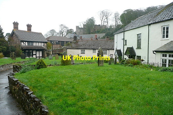 Photo 6"x4" St. George's churchyard Dunster c2012