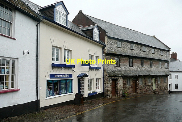 Photo 6"x4" Church Street Dunster c2012