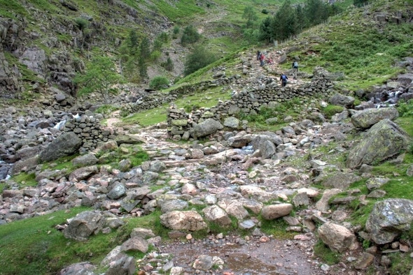 Photo 6"x4" Stream Crossing Chapel Stile c2008