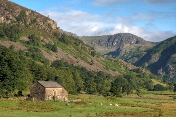 Photo 6"x4" Barn, Baysbrown Chapel Stile c2008